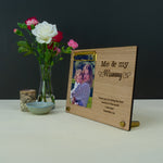 Mothers day photo frame present. Gift for mums nan grandma