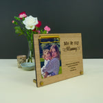 Mothers day photo frame present. Gift for mums nan grandma