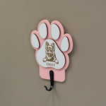 Personalised Dog Lead hanger