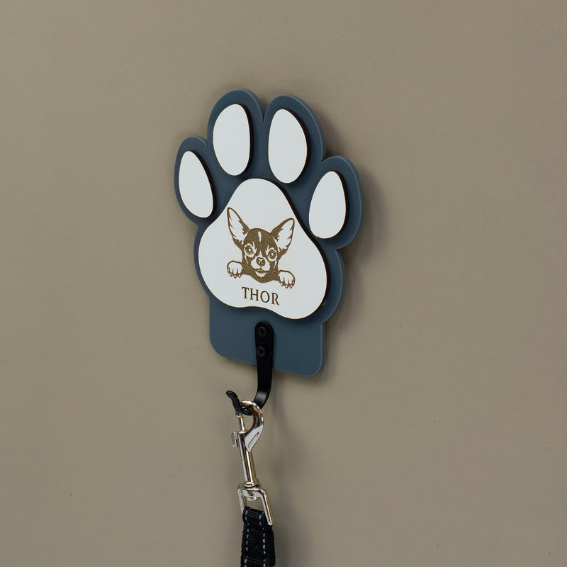Personalised Dog Lead hanger