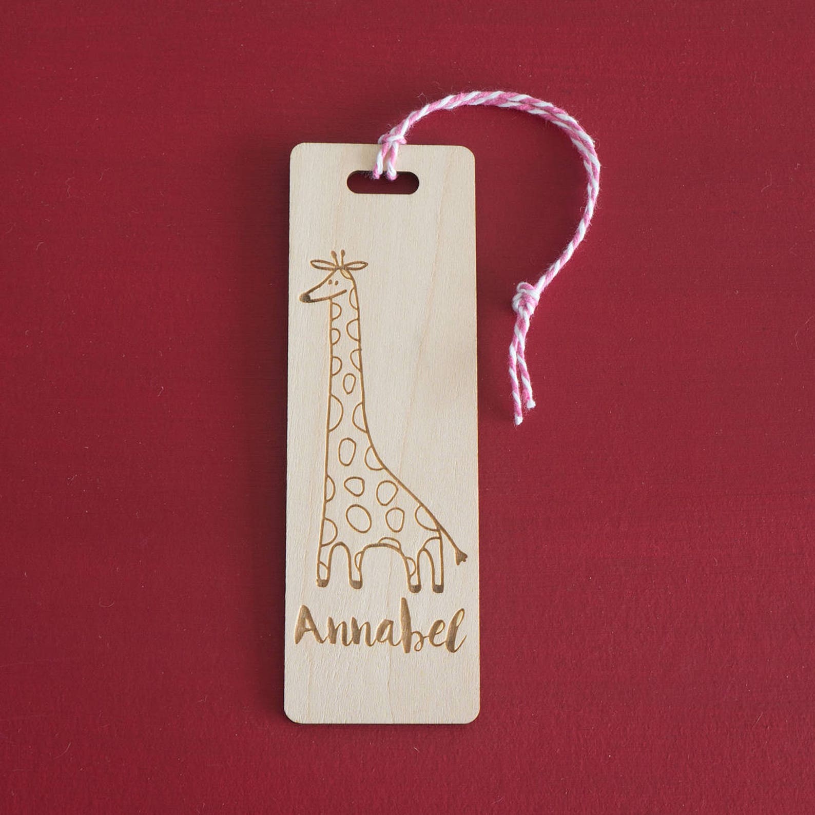 Giraffe bookmark