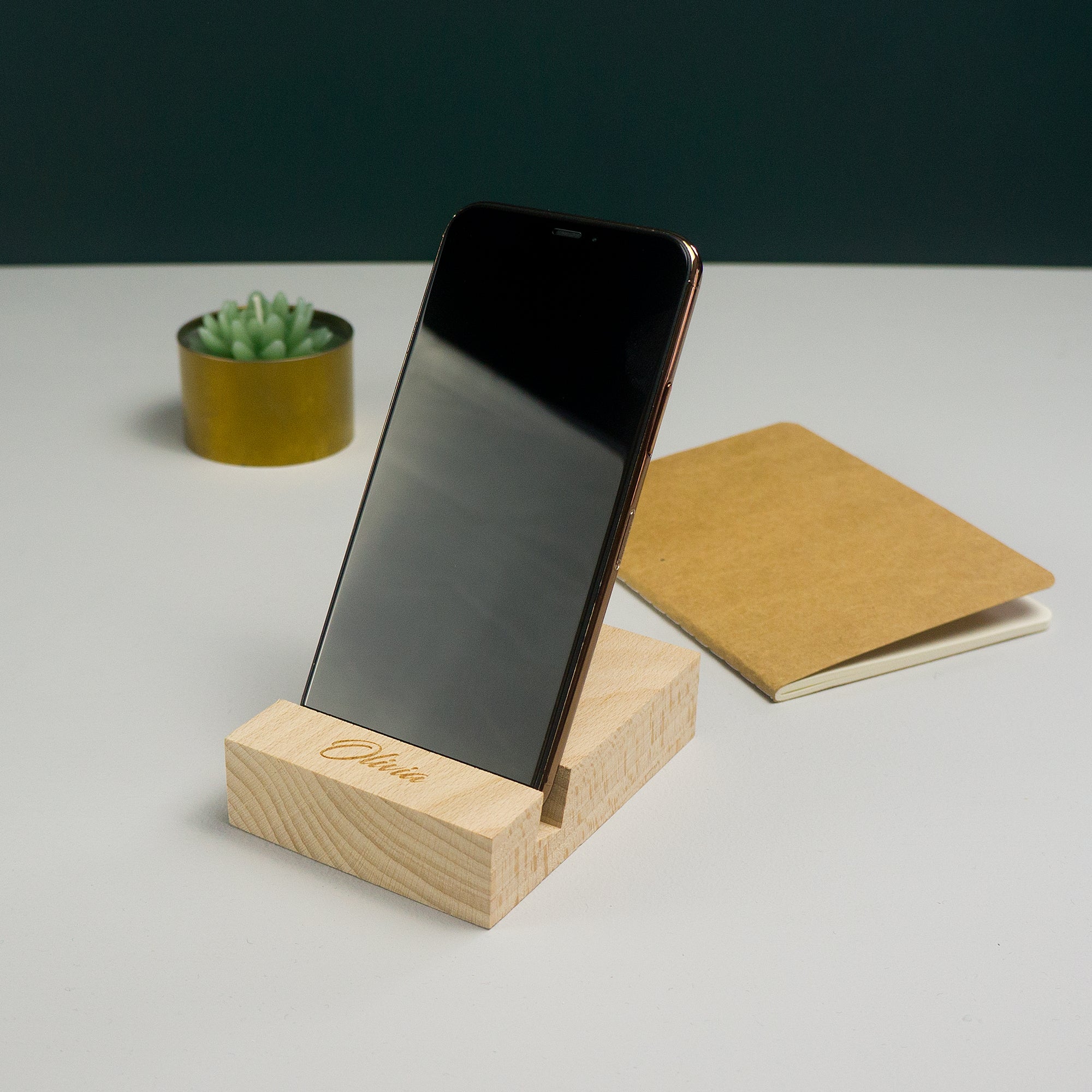 Personalised worker bee phone stand