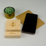 Personalised worker bee phone stand