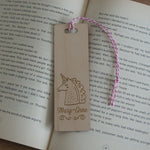 Personalised wooden bookmark for children Belvedere Collections