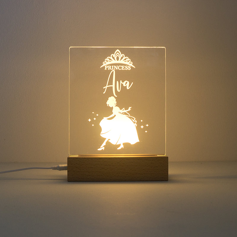 Children's princess LED sign