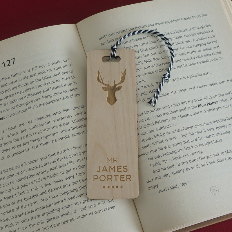 We carry a great range of personalised bookmarks at Belvedere Collections.