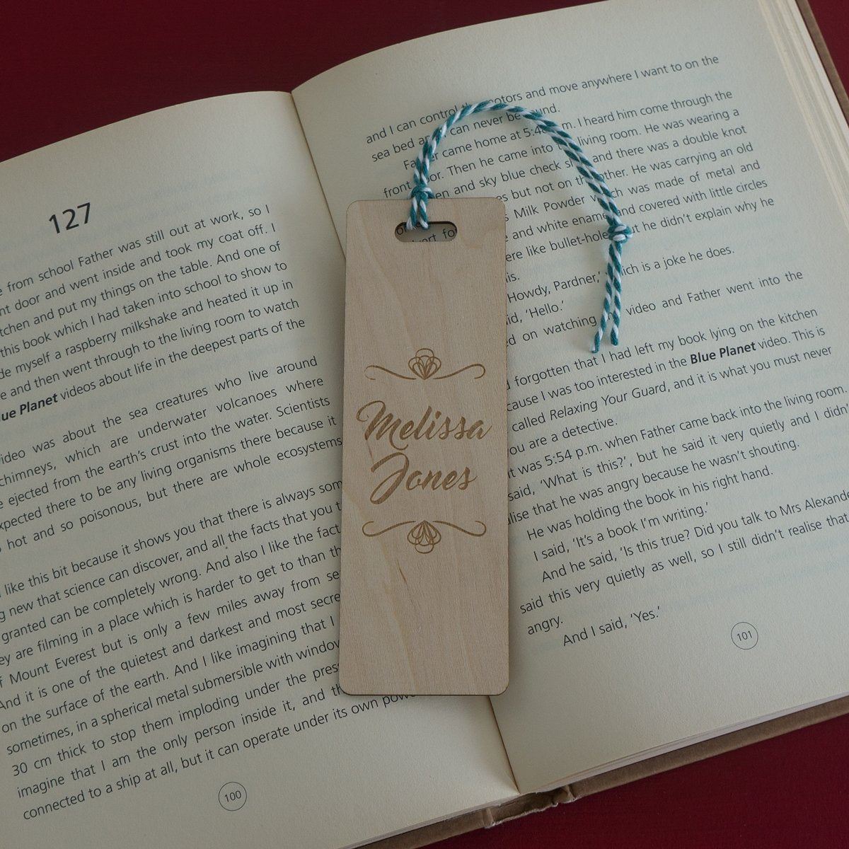 Our engraved bookmarks can be personalised making them the unique gift for all occasions Belvedere collections.