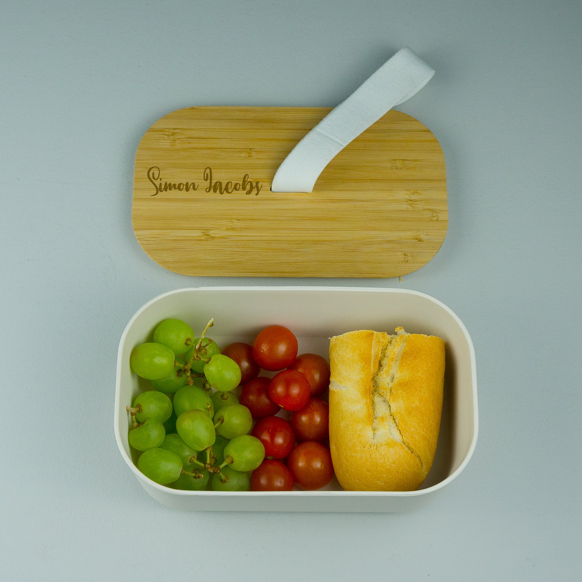 Bamboo reusable lunchbox