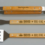 Personalised BBQ grill tool set