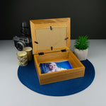 Wedding Oak wood photo box