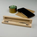 Personalised wooden pen and box